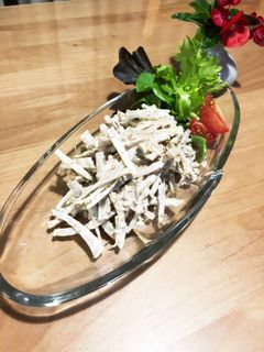 食物繊維たっぷり牛蒡のツナマヨ胡麻サラダ-レシピのメイン写真