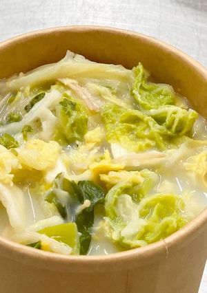 干し野菜で作る簡単しみじみ豆乳スープ-レシピのメイン写真