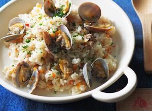 炊飯器で簡単！あさりの洋風炊き込みご飯♪-レシピのメイン写真