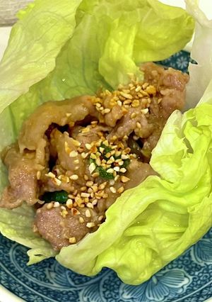 サテ風 豚肉のピーナッツバター炒め-レシピのメイン写真