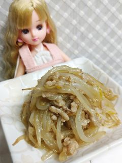 リカちゃん♡街中華風とろーりもやし炒めꕤ-レシピのメイン写真