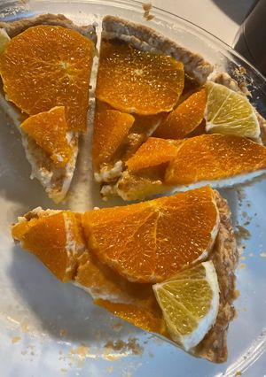 スフレチーズケーキパイ-レシピのメイン写真