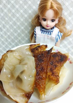 リカちゃん♡街中華風餃子ꕤ*｡ﾟ-レシピのメイン写真