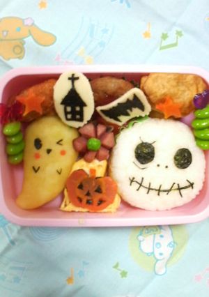 ハロウィン弁当☆キャラ弁-レシピのメイン写真