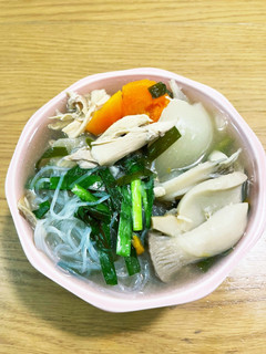 チキン丸ごと圧力鍋で春雨スープ-レシピのメイン写真