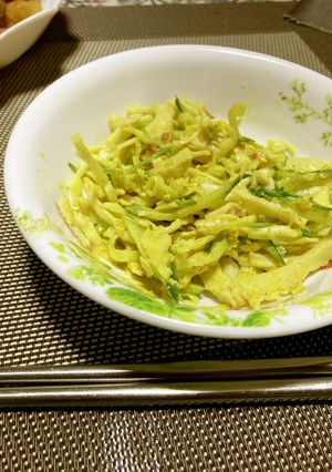 ちくわとキャベツのカレーマヨサラダ-レシピのメイン写真