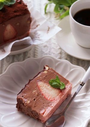焼かないケーキ♪生チョコチーズケーキ-レシピのメイン写真