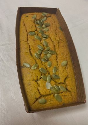 低糖質かぼちゃとレーズンのパウンドケーキ-レシピのメイン写真