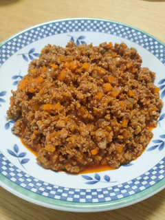 丼にしよう!ひき肉のケチャップ炒め-レシピのメイン写真