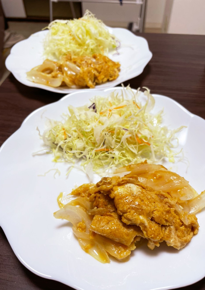 卵と玉ねぎの炒め焼き-レシピのメイン写真