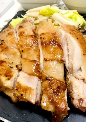簡単20分◎揚げない鶏の山賊焼き-レシピのメイン写真