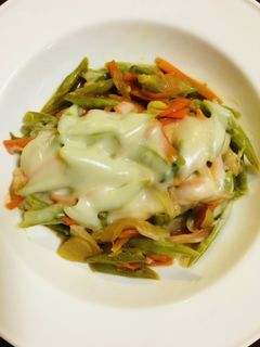 野菜たっぷり照り焼きチーズ!-レシピのメイン写真