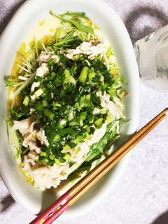 豆乳冷しゃぶうどん-レシピのメイン写真