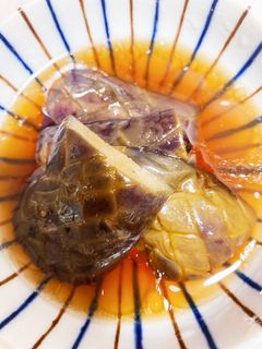 揚げナスの煮浸し-レシピのメイン写真