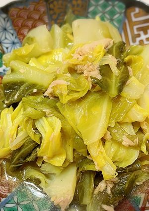春キャベツとツナのコンソメ煮-レシピのメイン写真