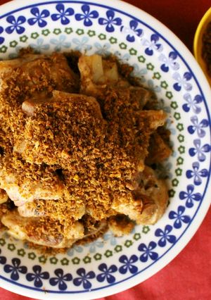 スパイスパン粉がけ★豚ブロックの炙り焼き-レシピのメイン写真
