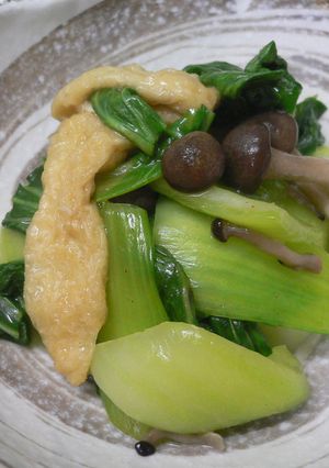 ♪ダイエット♪なんちゃって青梗菜炒め-レシピのメイン写真