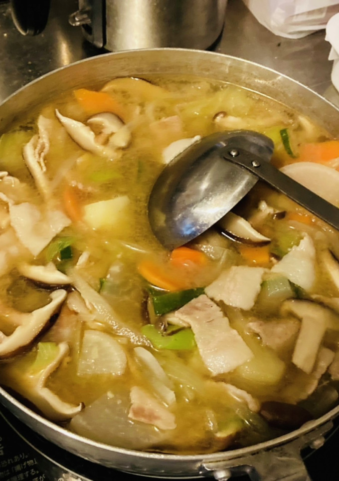 すた丼風豚汁-レシピのメイン写真