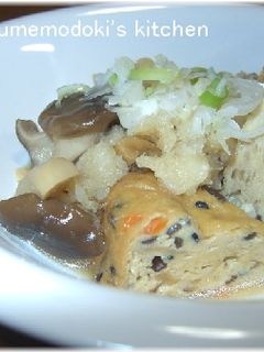 ✿がんもとエリンギのみぞれ煮-レシピのメイン写真
