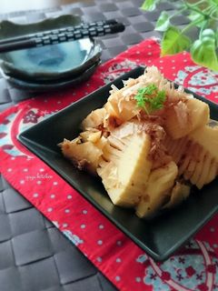 レンジで簡単☆お弁当にも・筍の土佐煮。-レシピのメイン写真