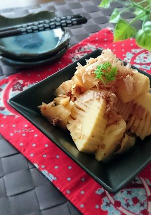 レンジで簡単☆お弁当にも・筍の土佐煮。-レシピのメイン写真