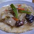 中華ピザ?あんかけおこげ