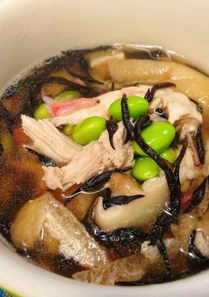 ひじきのスープ-レシピのメイン写真