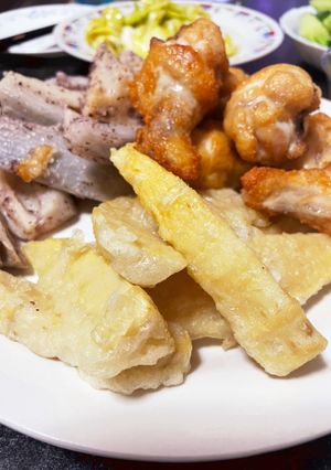 残り物リメイク！たけのこの煮物天ぷら-レシピのメイン写真