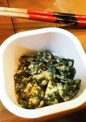 ほうれん草としらすのチヂミ(離乳食)-レシピのメイン写真
