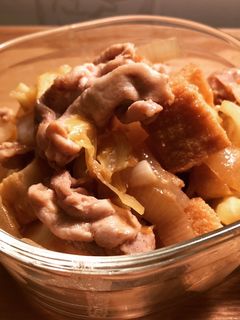 豚肉と厚揚げの味噌炒め-レシピのメイン写真