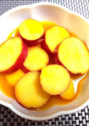 さつまいものオレンジ煮-レシピのメイン写真