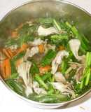 舞茸緑豆春雨スープ♪むくみ下痢に簡単薬膳