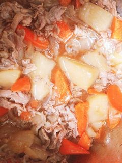 インスタントポットで味染み肉じゃが-レシピのメイン写真