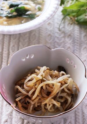 もやしの塩昆布ナムル-レシピのメイン写真