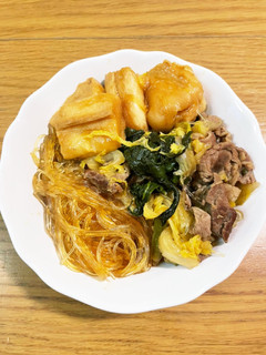 白菜と牛肉スライスのオイスターソース炒め-レシピのメイン写真