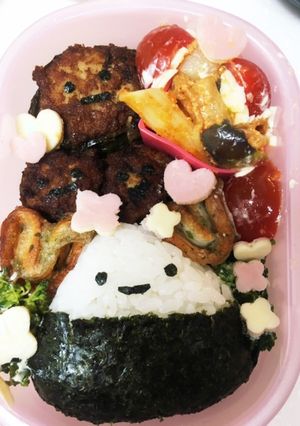 すみっこぐらし風キャラ弁-レシピのメイン写真