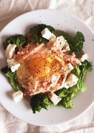 新玉ねぎと春人参の鮭フレークサラダパスタ-レシピのメイン写真