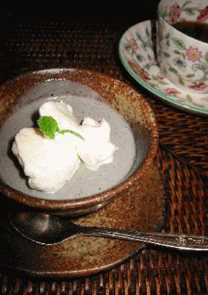 豆乳ゴマプリン-レシピのメイン写真