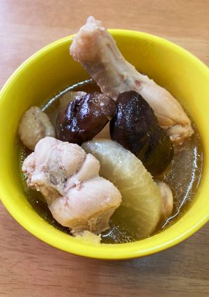 お汁も美味しい！鶏肉と大根の煮物-レシピのメイン写真