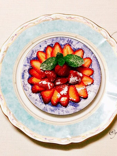 簡単スイーツ美味しいいちごデザート^_^-レシピのメイン写真