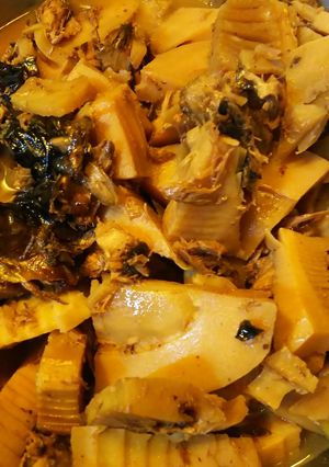 タケノコと鯖なまり節の煮物-レシピのメイン写真