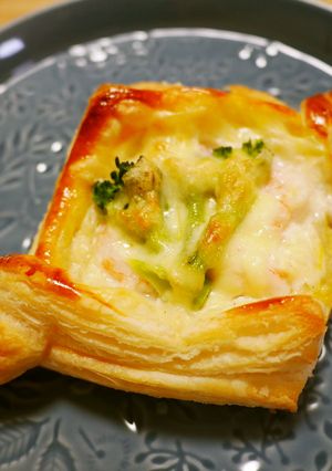 甘えびクリームパイ-レシピのメイン写真