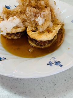 れんこんの挟み揚げ-レシピのメイン写真