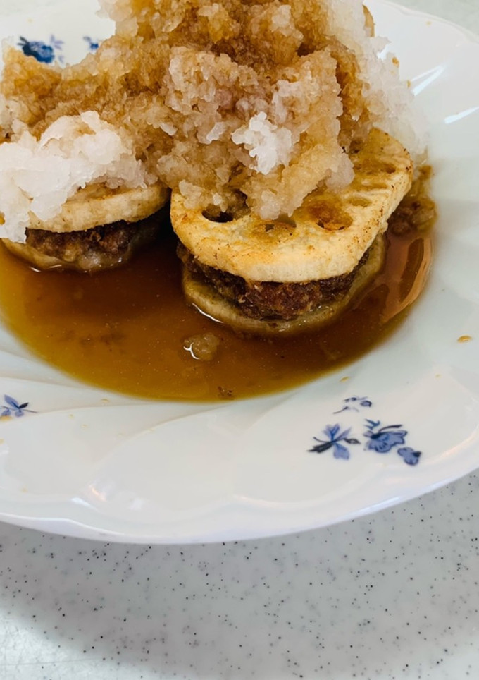 れんこんの挟み揚げ-レシピのメイン写真