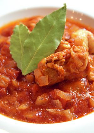 簡単片手間調理!鶏のトマト煮-レシピのメイン写真