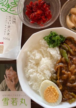 ちょいまんま無洗米雪若丸！-レシピのメイン写真
