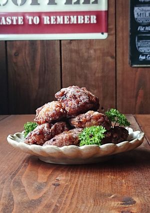 鶏むね肉で★やわらかソースマヨ唐揚げ-レシピのメイン写真