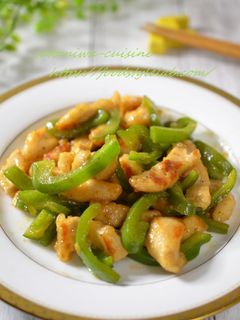 細切り鶏むね肉とピーマンの中華炒め-レシピのメイン写真