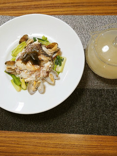 ヨウサマの減塩かける鯛のリゾット-レシピのメイン写真