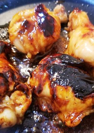 カンタン黒酢かポン酢で鶏の照焼★-レシピのメイン写真